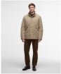 Men's Barbour Shoveler Quilted Jacket - Military Brown
