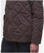 Men's Barbour Winter Chelsea Quilted Jacket - Black Oak / Midnight