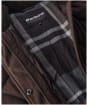 Men's Barbour Winter Chelsea Quilted Jacket - Black Oak / Midnight