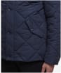 Men's Barbour Winter Chelsea Quilted Jacket - Dark Navy / Midnight