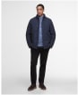 Men's Barbour Winter Chelsea Quilted Jacket - Dark Navy / Midnight