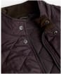 Men's Barbour Lowerdale Quilted Jacket - Black Oak / Classic Tartan