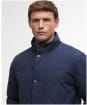 Men's Barbour Elter Quilted Jacket - Navy