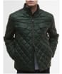 Men's Barbour International Ariel Box Quilted Jacket - Sage