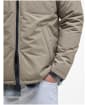 Men's Barbour International Distill Quilted Jacket - Brindle