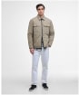 Men's Barbour International Distill Quilted Jacket - Brindle