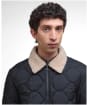 Men's Barbour Jig Quilted Jacket - Navy