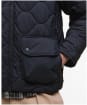 Men's Barbour Jig Quilted Jacket - Navy