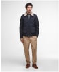 Men's Barbour Jig Quilted Jacket - Navy