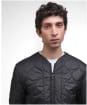 Men's Barbour Re-Engineered Utility Liddesdale Quilted Jacket - Black