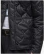 Men's Barbour Re-Engineered Utility Liddesdale Quilted Jacket - Black