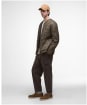 Men's Barbour Re-Engineered Utility Liddesdale Quilted Jacket - Dark Olive
