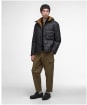 Men's Barbour Re-Engineered Hooded Spey Quilted Jacket - Black