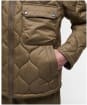 Men's Barbour Re-Engineered Hooded Spey Quilted Jacket - Beech