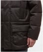 Men's Barbour Winter Beaufort Puffer Jacket - Dark Oak