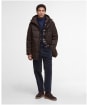 Men's Barbour Winter Beaufort Puffer Jacket - Dark Oak
