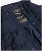 Men's Barbour Hooded Bedale Puffer Jacket - Dark Navy