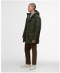 Men's Barbour Hooded Bedale Puffer Jacket - Sage