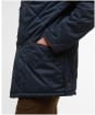 Men's Barbour Winter Country Liddesdale Quilted Jacket - Navy