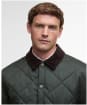 Men's Barbour Winter Country Liddesdale Quilted Jacket - Olive
