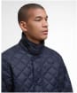 Men's Barbour Essential Bedale Quilted Jacket - Navy