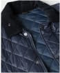 Men's Barbour Essential Bedale Quilted Jacket - Navy
