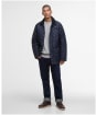 Men's Barbour Essential Bedale Quilted Jacket - Navy