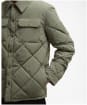 Men's Barbour International Axwell Puffer Jacket - Light Moss