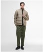 Men's Barbour International Aldon Quilted Jacket - Brindle