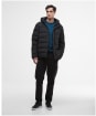 Men's Barbour International Daleson Puffer Jacket - Black