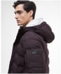 Men's Barbour International Daleson Puffer Jacket - Java Red