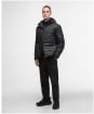 Men's Barbour International Lumley Quilted Jacket - Black
