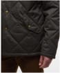 Men's Barbour Winter Shoveler Quilted Jacket - Dark Olive
