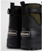 Men's Barbour Braybourn Duck Boot Welly - Olive / Black
