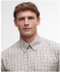 Men's Barbour Bank Check Shirt - Dark Ecru