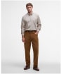 Men's Barbour Bank Check Shirt - Dark Ecru