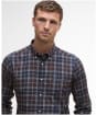 Men’s Barbour Wetherham Tailored Shirt - Midnight Oak Tartan