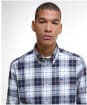 Men’s Barbour Wetherham Tailored Shirt - Riverstone Tartan
