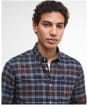 Men’s Barbour Kyeloch Tailored Shirt - Midnight Oak Tartan