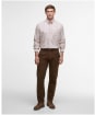 Men’s Barbour Preston Regular Fit Shirt - Fired Brick