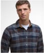Men’s Barbour Valley Tailored Shirt - Dark Oak