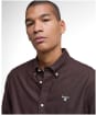 Men's Barbour Oxtown Tailored Shirt - Dark Oak
