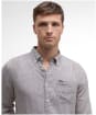 Men's Barbour Linton Tailored Shirt - Dark Oak