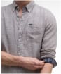 Men's Barbour Linton Tailored Shirt - Dark Oak