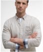 Men's Barbour Linton Tailored Shirt - Stone