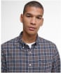 Men's Barbour Lanark Tartan Tailored Shirt - Midnight Oak Tartan