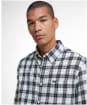 Men's Barbour Lanark Tartan Tailored Shirt - Riverstone Tartan
