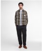 Men's Barbour Hanley Relaxed Checked Shirt - Olive