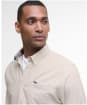 Men's Barbour Marsden Tailored Oxford Shirt - Washed Stone