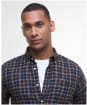 Men's Barbour Sault Tailored Tartan Shirt - Midnight Oak Tartan